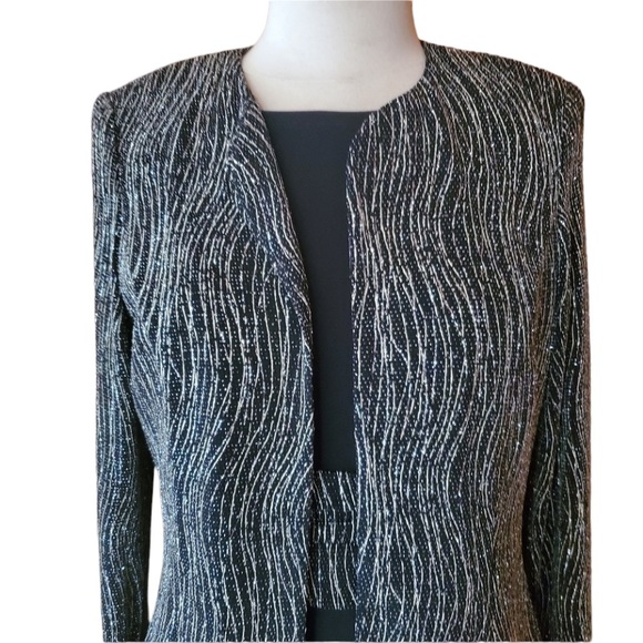 Vintage Jessica Howard‎ Sparkly Cocktail Dress & Ja - Picture 2 of 10